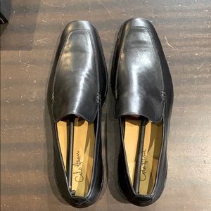 Cole Haan 11.5M black slip on dress shoe